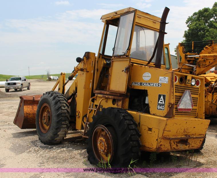 image for item F7984 1971 Allis Chalmers 840 wheel loader