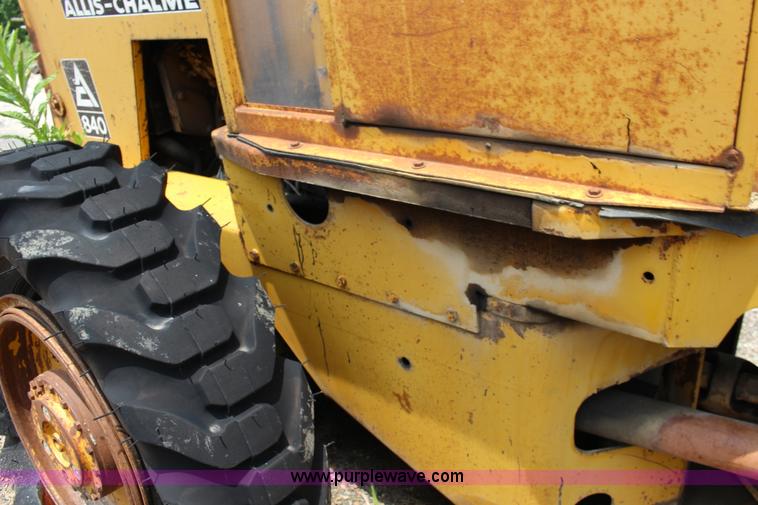 image for item F7984 1971 Allis Chalmers 840 wheel loader