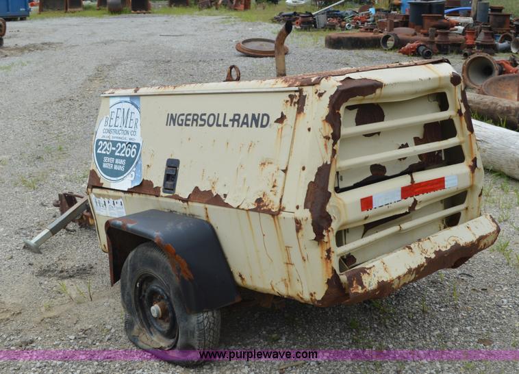 image for item G3669 Ingersoll Rand P125WD air compressor