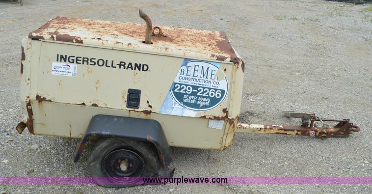 image for item G3669 Ingersoll Rand P125WD air compressor