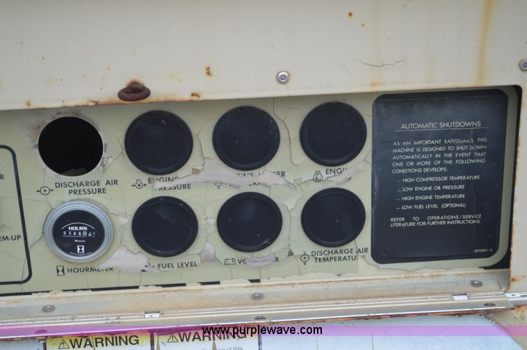 image for item G3669 Ingersoll Rand P125WD air compressor