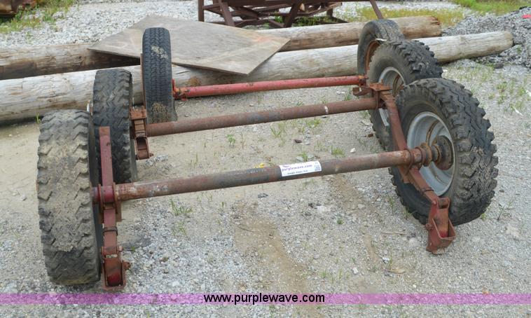 image for item G3672 (3) trailer axles