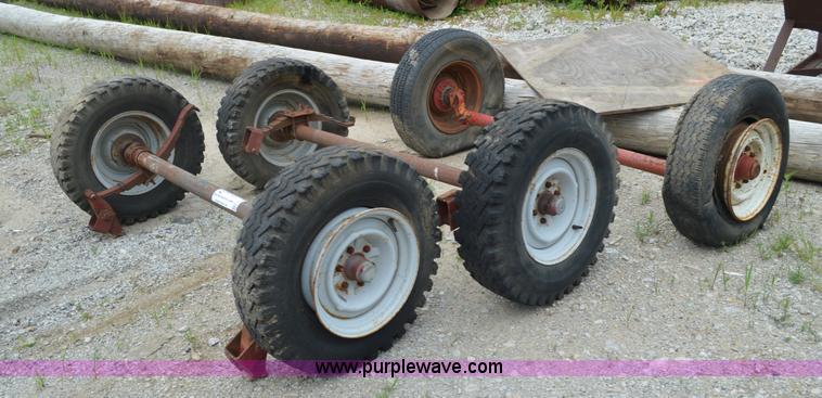 image for item G3672 (3) trailer axles