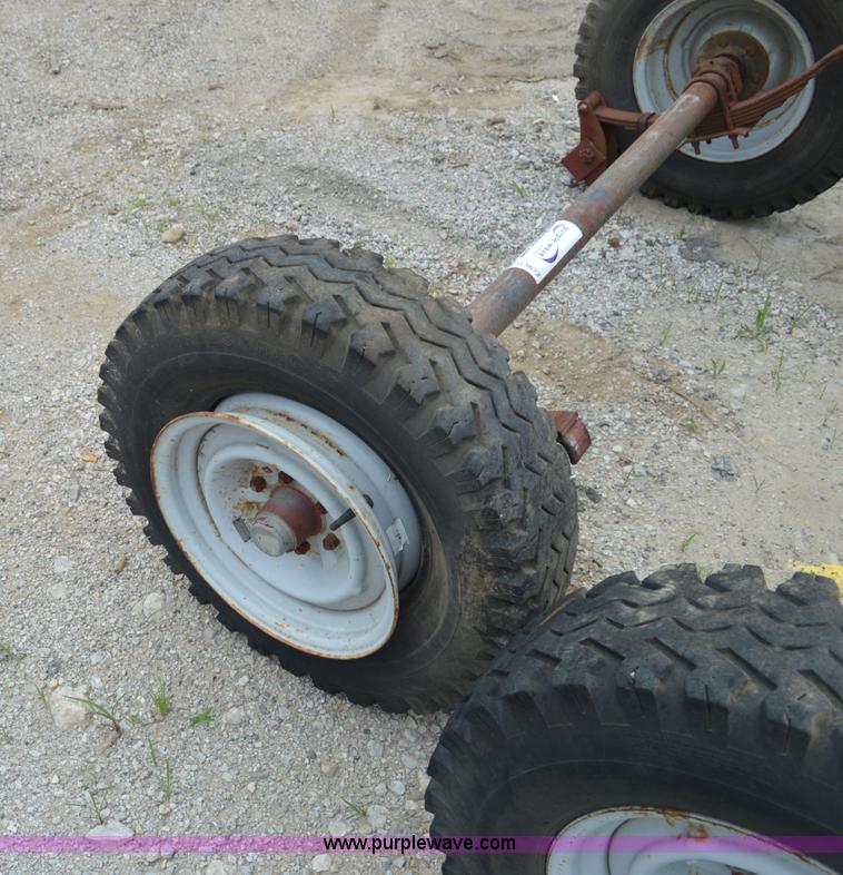 image for item G3672 (3) trailer axles