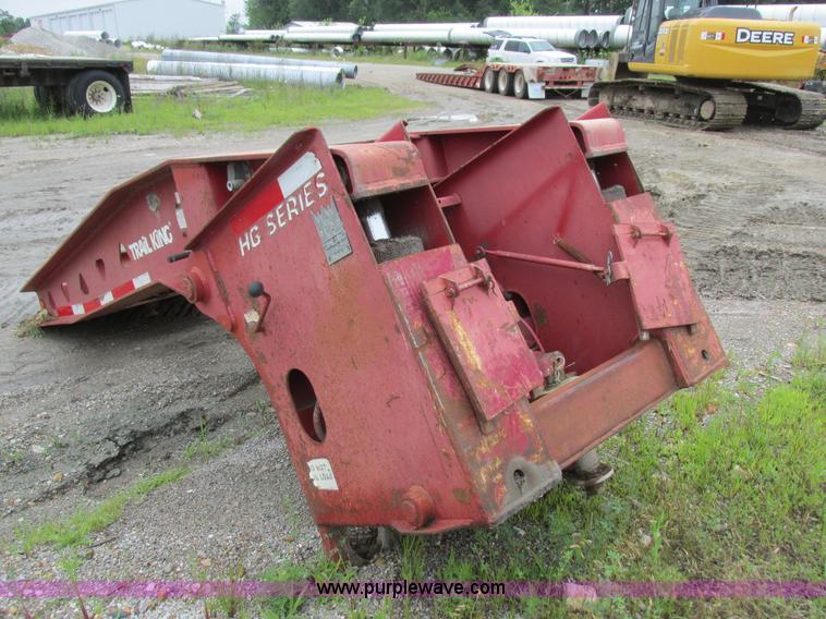 image for item H3258 1999 Trail King TK110HDG-483 equipment trailer