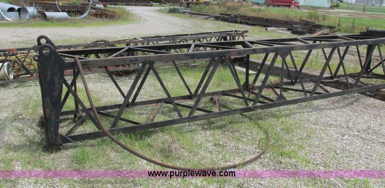 image for item H3260 Link Belt crane sections with jibs