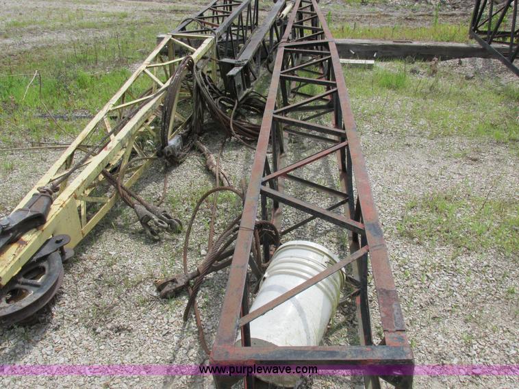 image for item H3260 Link Belt crane sections with jibs