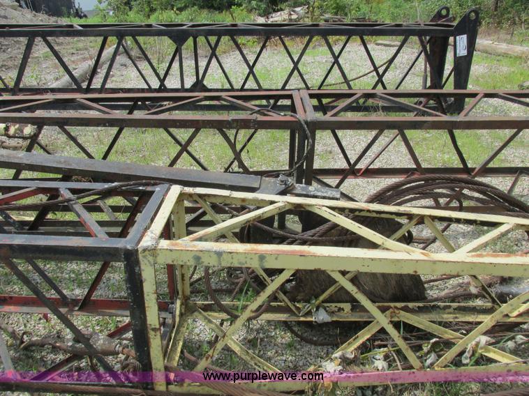 image for item H3260 Link Belt crane sections with jibs