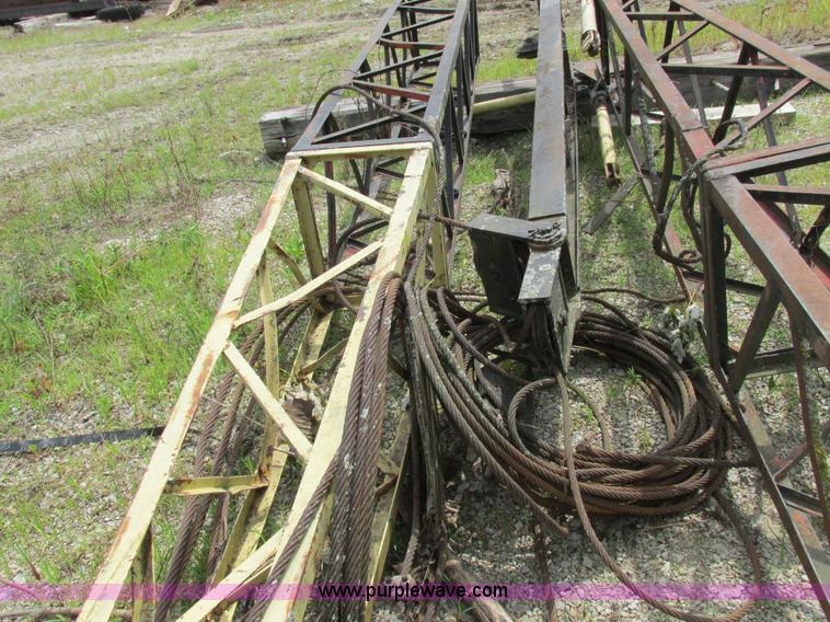 image for item H3260 Link Belt crane sections with jibs