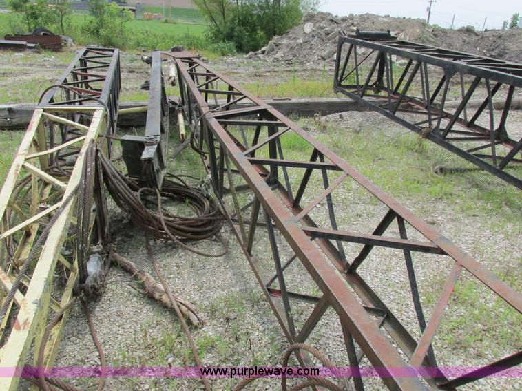 image for item H3260 Link Belt crane sections with jibs