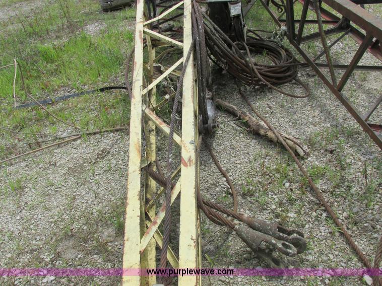 image for item H3260 Link Belt crane sections with jibs