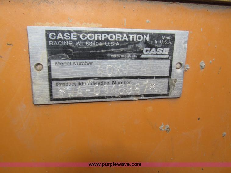 image for item H4564 2003 Case 40XT skid steer
