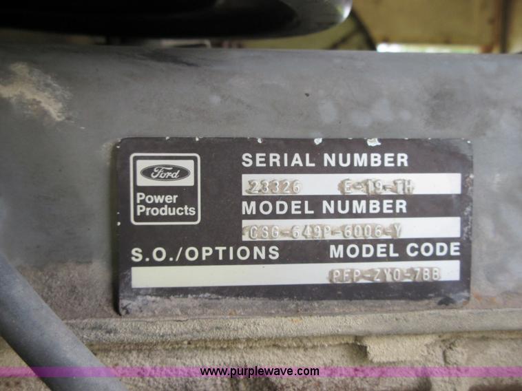 image for item I2074 1988 Ford F800 sewer jet truck