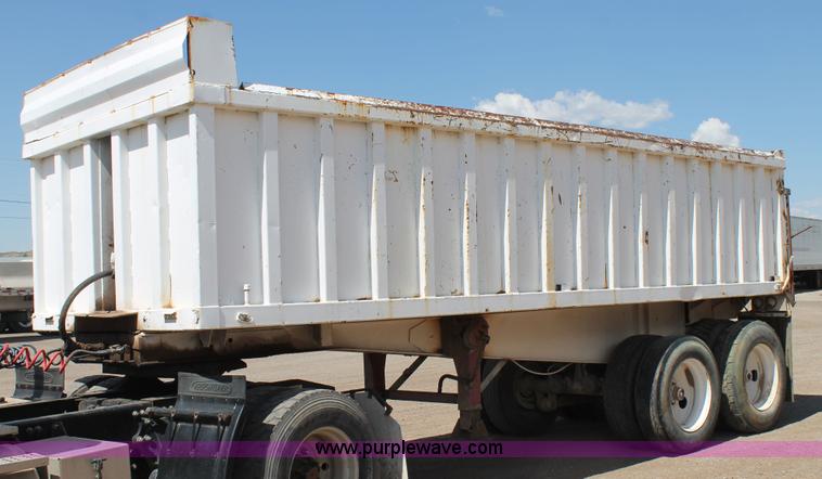 image for item J1465 1967 Timp end dump trailer