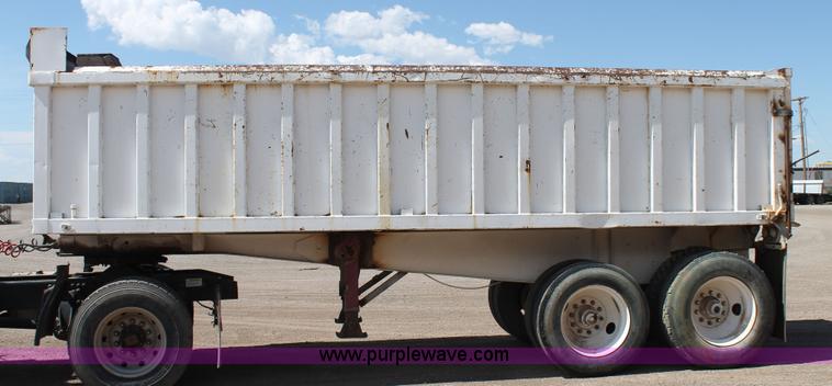 image for item J1465 1967 Timp end dump trailer