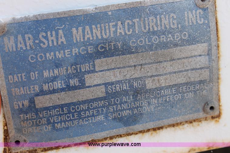 image for item J1465 1967 Timp end dump trailer