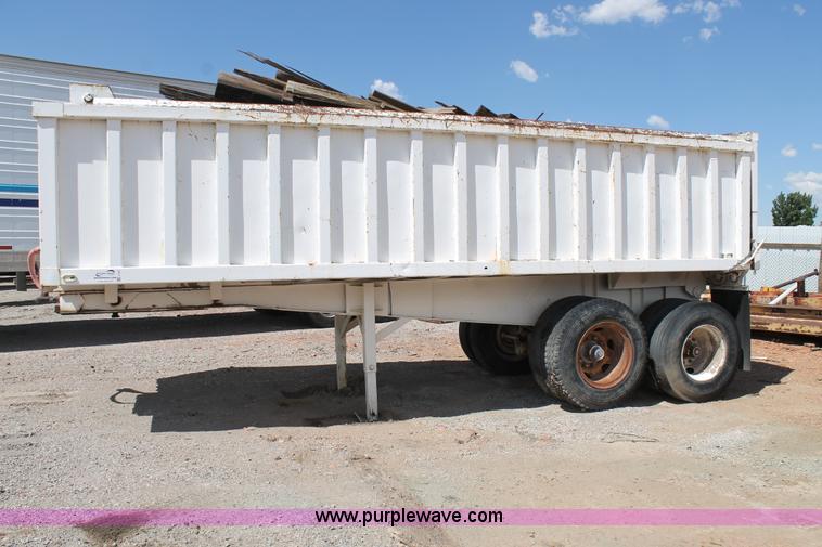 image for item J1466 1967 Timp end dump trailer