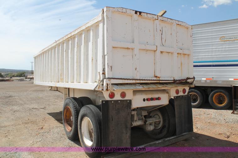 image for item J1466 1967 Timp end dump trailer