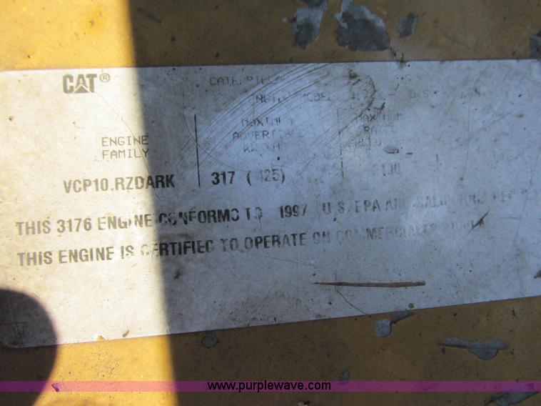 image for item J1756 1998 Caterpillar 345B L excavator