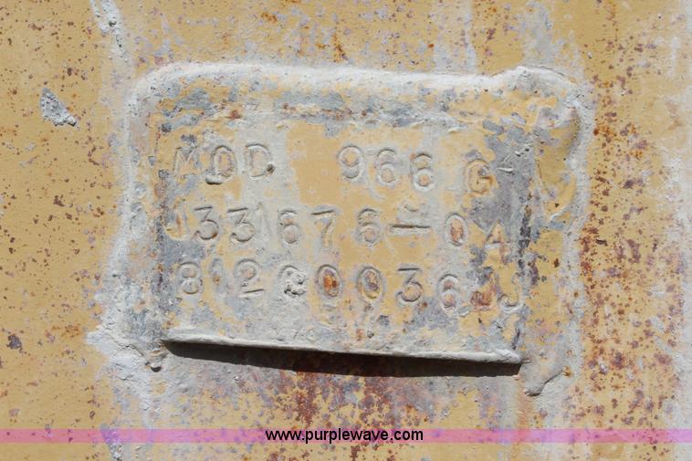 image for item J5840 1999 Caterpillar 966G wheel loader