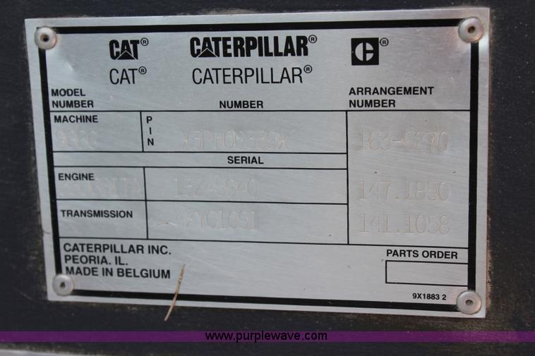 image for item J5840 1999 Caterpillar 966G wheel loader