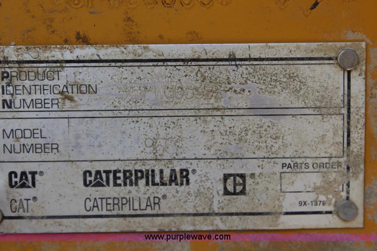 image for item J5840 1999 Caterpillar 966G wheel loader
