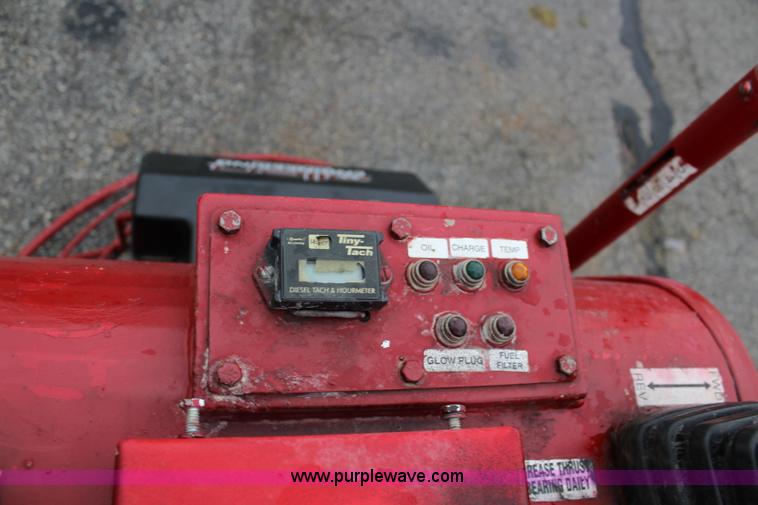 image for item J5877 Allen Engineering 425 ride-on power trowel