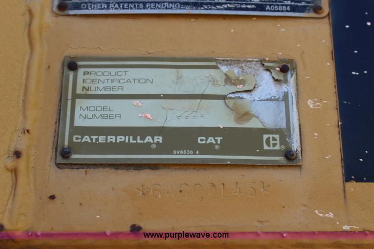 image for item J5892 1987 Caterpillar TR225B reclaimer