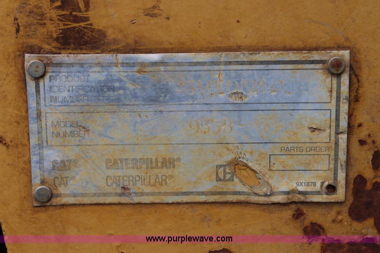 image for item J5971 1995 Caterpillar 953B track loader