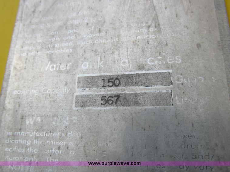 image for item K2181 1994 Ford L9000 mixer truck