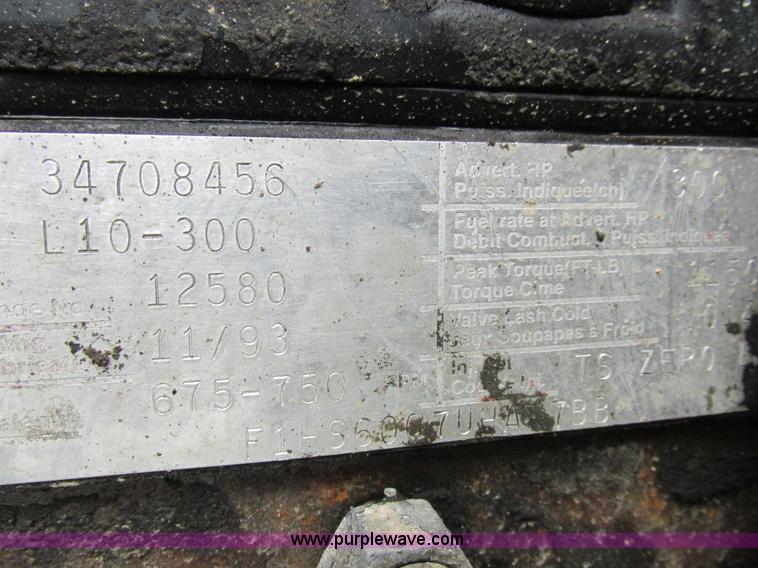 image for item K2181 1994 Ford L9000 mixer truck