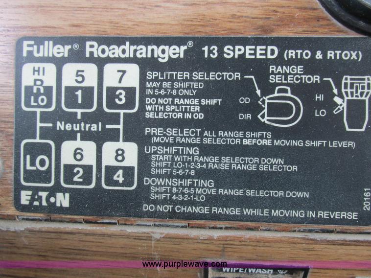 image for item K2182 1987 Western Star 4900 Series dump truck