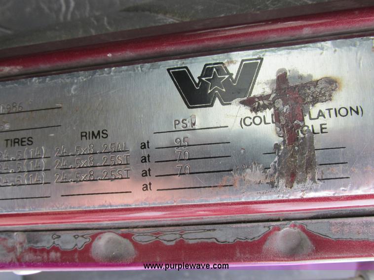 image for item K2182 1987 Western Star 4900 Series dump truck