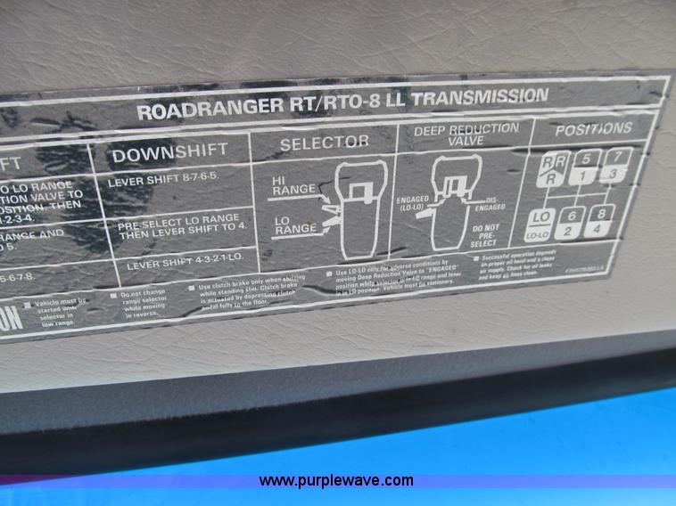 image for item K5741 2006 Sterling L8500 dump truck