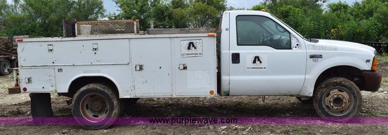 image for item K6071 1999 Ford F450 Super Duty utility truck