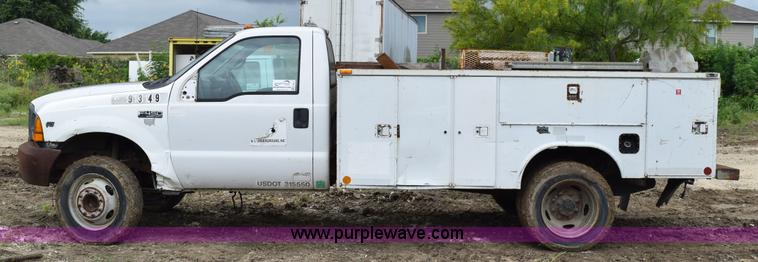 image for item K6071 1999 Ford F450 Super Duty utility truck