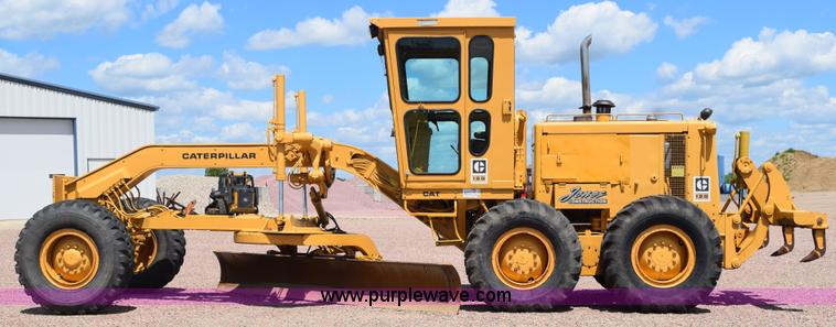 image for item K6164 1975 Caterpillar 12G motor grader
