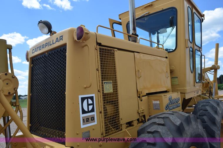 image for item K6164 1975 Caterpillar 12G motor grader