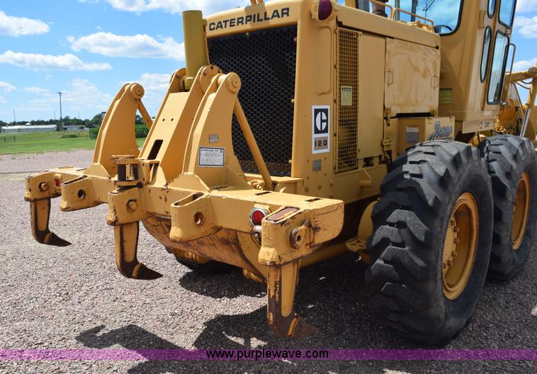 image for item K6164 1975 Caterpillar 12G motor grader