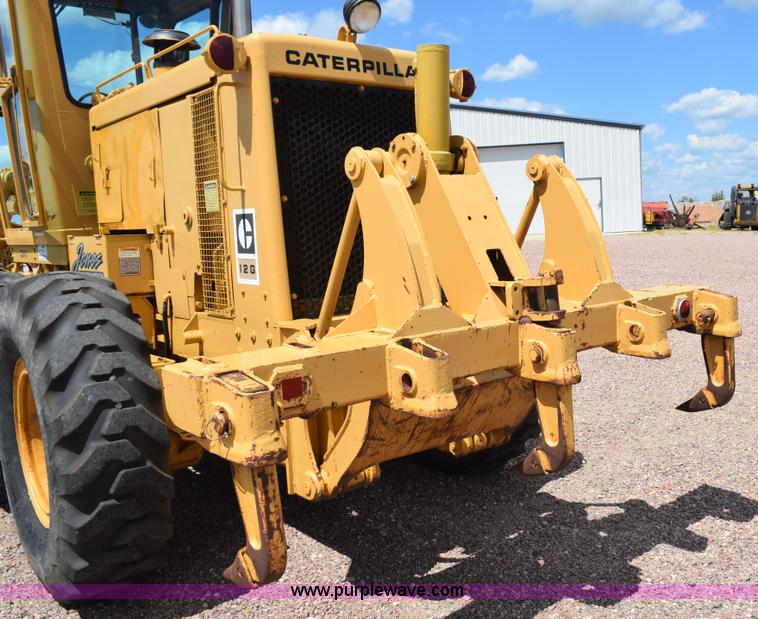 image for item K6164 1975 Caterpillar 12G motor grader