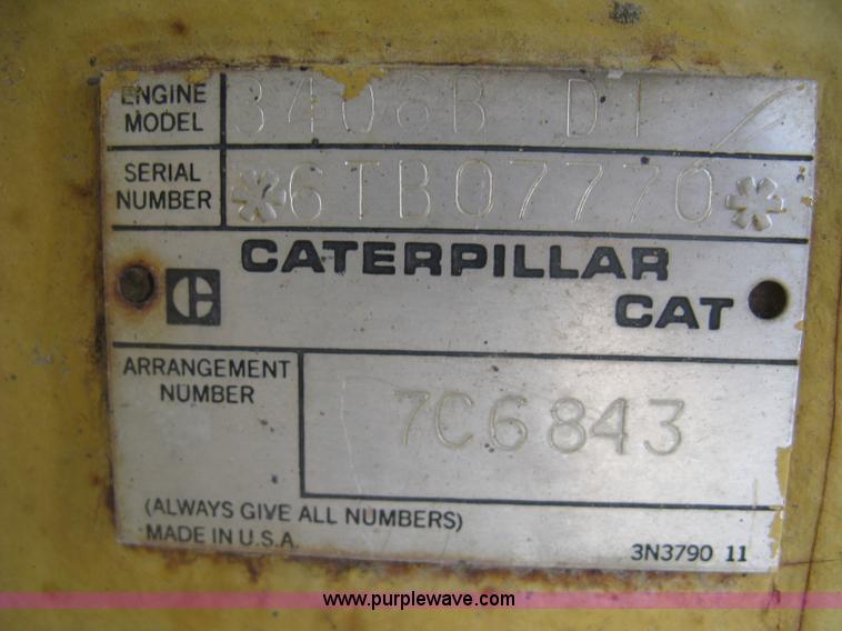 image for item K8684 1991 Caterpillar RR250 reclaimer
