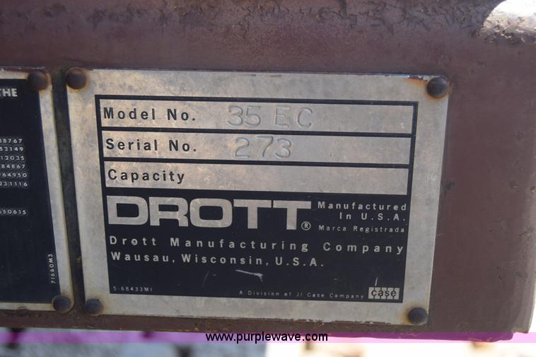 image for item L2742 Drott 35EC excavator