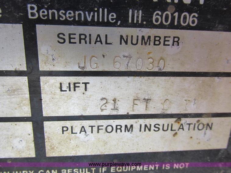 image for item L4000 Economy SPL2142 scissor lift