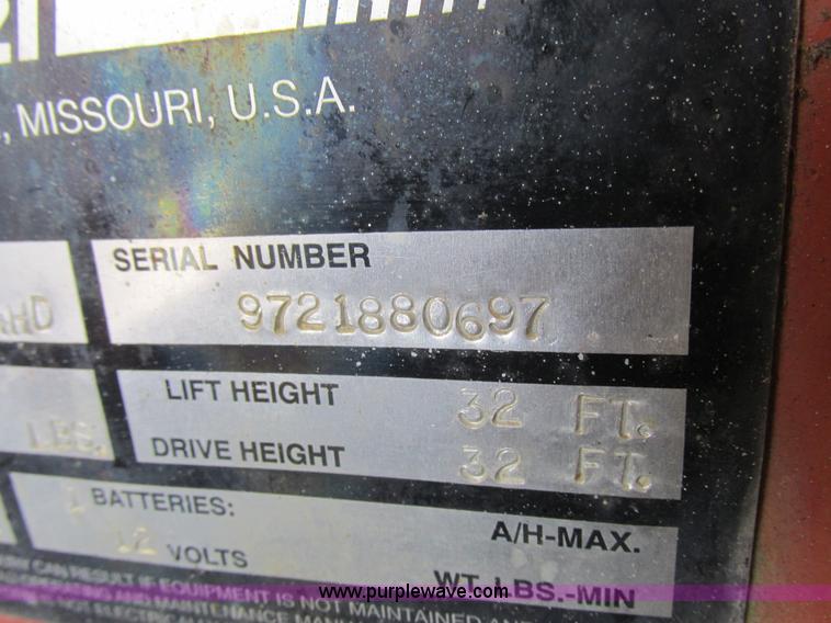 image for item L4001 Snorkel SLH3284HD scissor lift