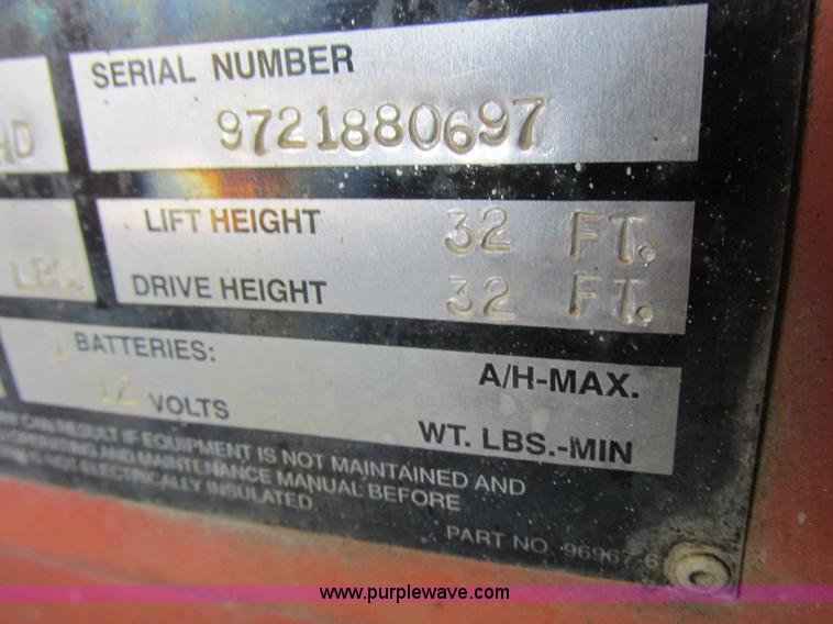 image for item L4001 Snorkel SLH3284HD scissor lift