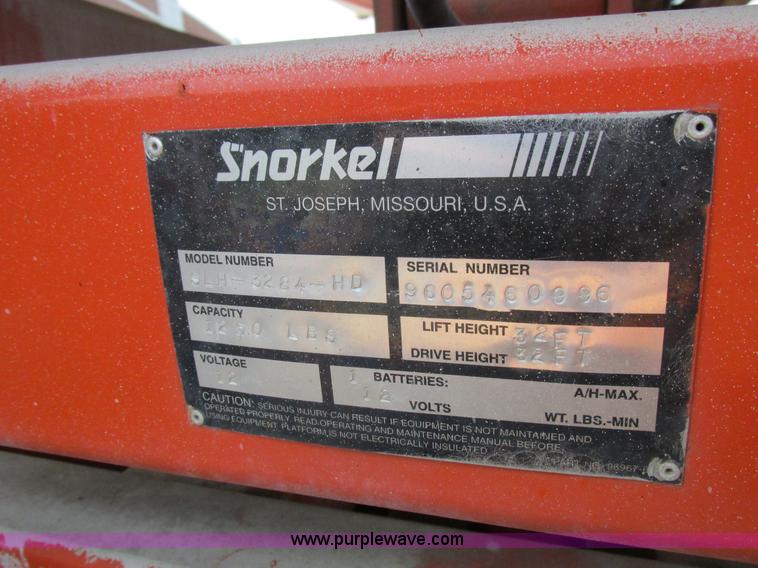 image for item L4002 Snorkel SLH328KHD scissor lift