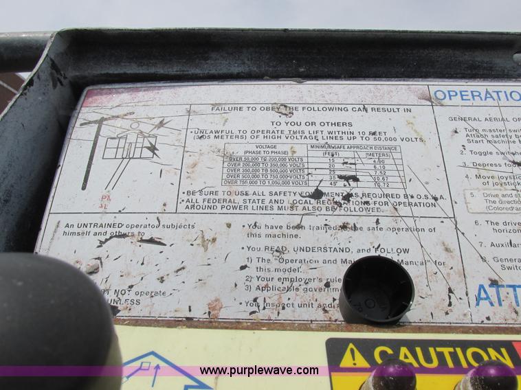 image for item L4007 Terex TB44 boom lift