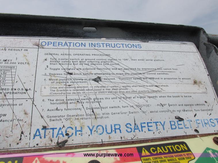 image for item L4007 Terex TB44 boom lift