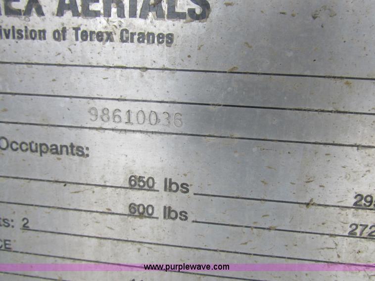 image for item L4007 Terex TB44 boom lift