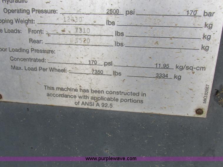 image for item L4007 Terex TB44 boom lift